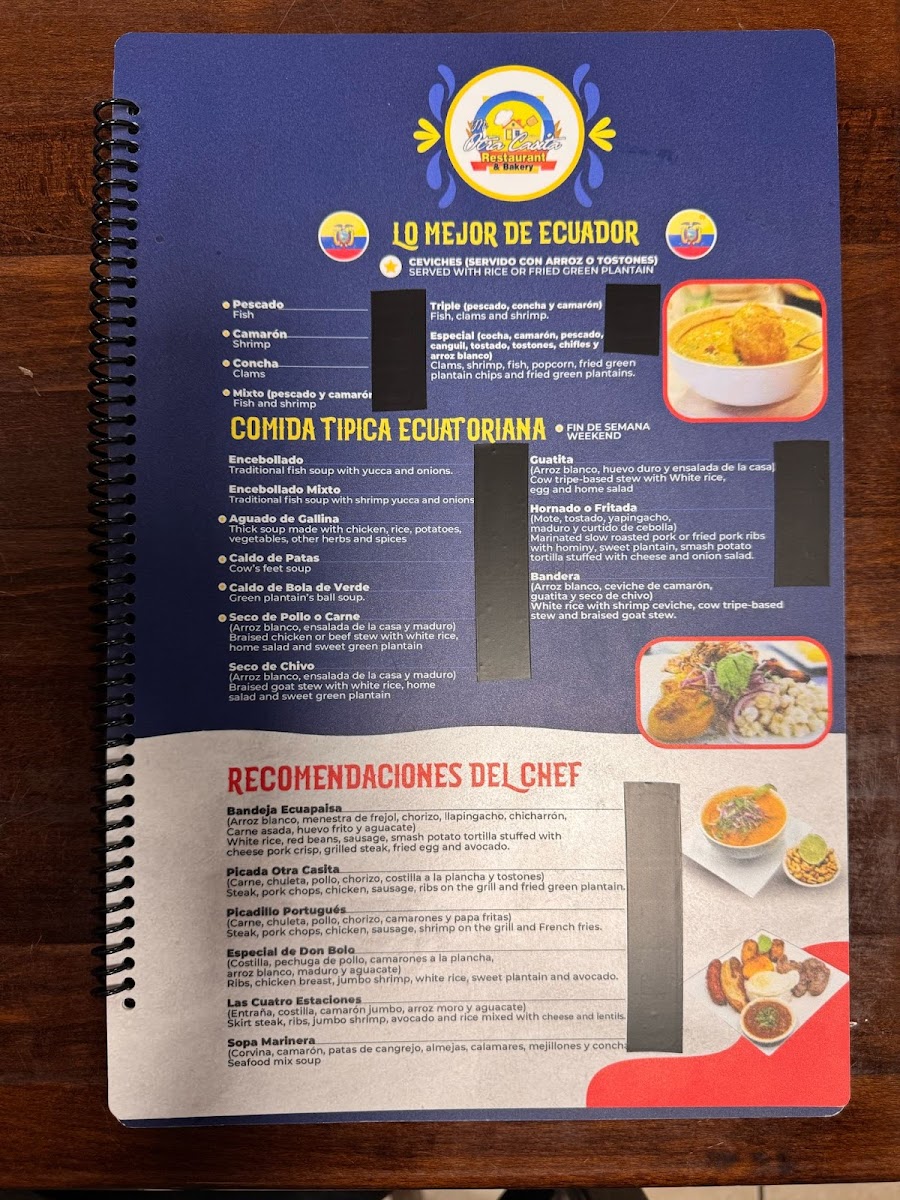 Otra Casita Restaurant & Bakery Menu - Image 5