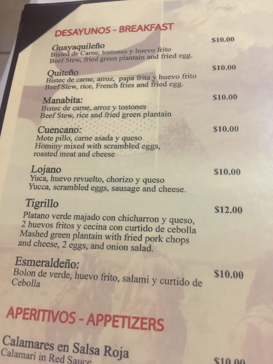 Otra Casita Restaurant & Bakery Menu - Image 6